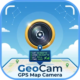 أيقونة GeoCam-GPS Map Camera